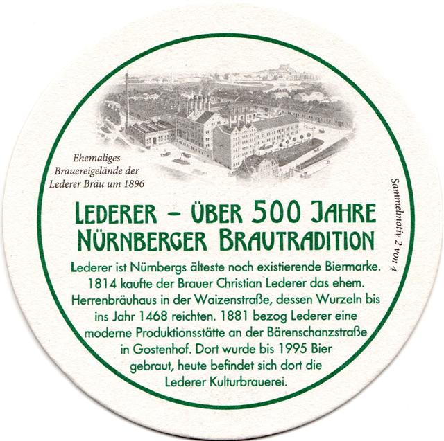 nrnberg n-by lederer hist 2b (rund215-2 ber 500 jahre-schwarzgrn)